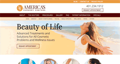 Desktop Screenshot of americassurgerycenters.com